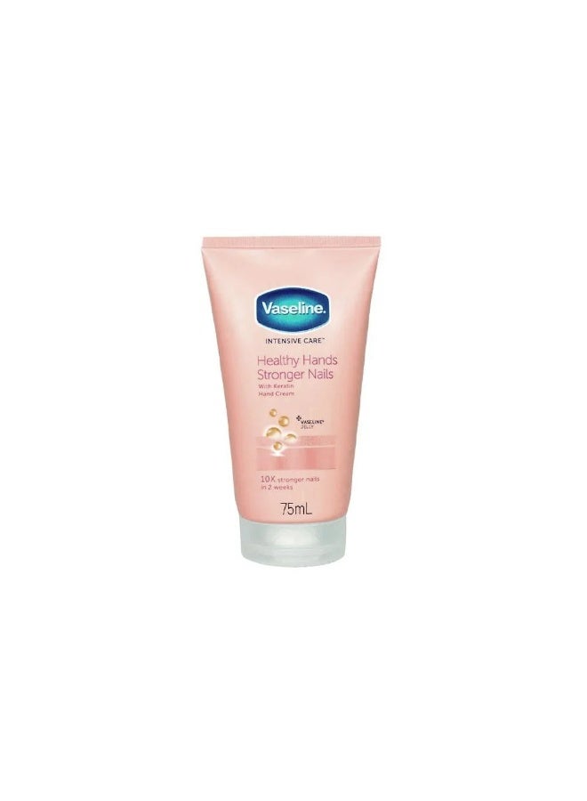 فازلين Healthmarket Vaseline Healthy Hands And Stronger Nails Hand Cream 75Ml - Image 1